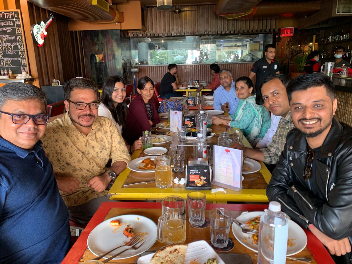 socxo's tweet photo. First team meeting in Bangalore after 2.5years.

This get together over the lunch rekindled the spark and energy among the team and they were full of Josh once again. https://t.co/olyJwmaXBY