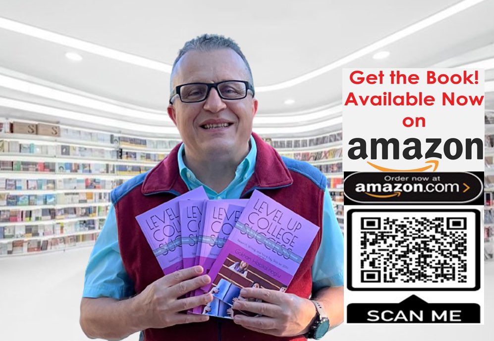 So exciting #LevelUpCollegeSuccess published in amazon!#campus #stem #success Thank you check out here: amazon.com/author/drhaci