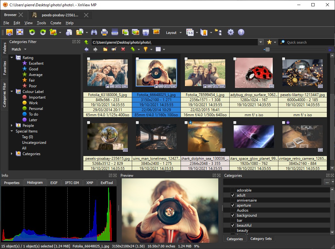 xnview's tweet photo. #XnViewMP powerful picture viewer, browser and converter, new version (1.3.1) is available (Windows, MacOSX, Linux) #photoorganizer - https://t.co/1J3mWDnL1n #ImageViewer #PhotoResizer #GraphicConverter #BatchConversion https://t.co/meDxGagRM2