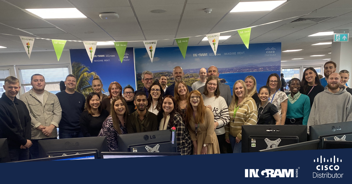 Our Cisco team are ready to reach new heights <a href="/CiscoDistEMEA/">Cisco Distributors EMEA</a>
Contact our team to learn more about Cisco solutions across Collaboration, Data Center, Enterprise Networking, Security, Software &amp; Services or visit ingramflyhigher.com/uk

#CiscoDCC23 #IngramMicro #Cisco