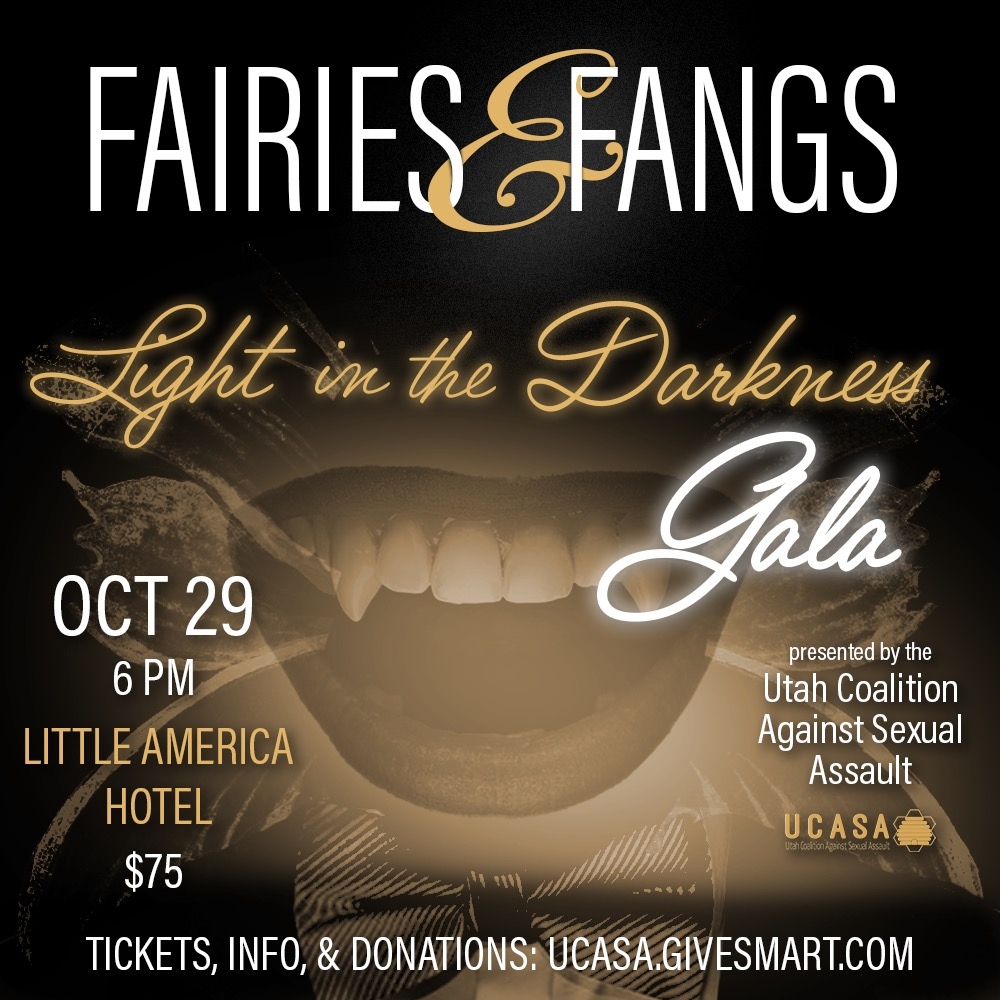 Today is the last day to get free parking with your gala ticket! Check out our Instagram for some fun costume inspiration and more information about how proceeds from the gala will benefit survivors of sexual assault in Utah! #preventSA #endSA #SAA #UtahGala