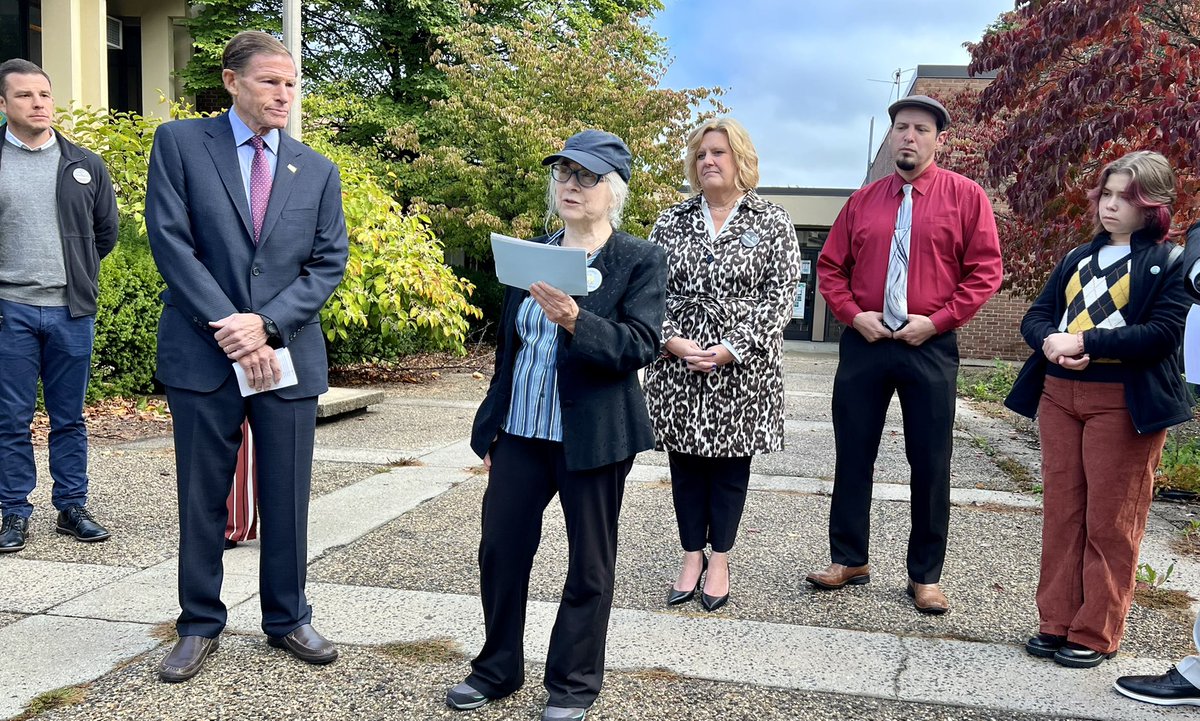 AFTCT's tweet photo. #PollutionFreeSchools founder Joellen Lawson says coalition advocating for optimal HVAC systems installation, replacement &amp; upgrading “for children who may never recover” from #SickBuilding issues. #WhatKidsNeed @AFTUnion @NEAToday @AFSCME @AFSCMECT4 @ctclimatejobs @ConnectiCOSH https://t.co/iSpKuQCFxR
