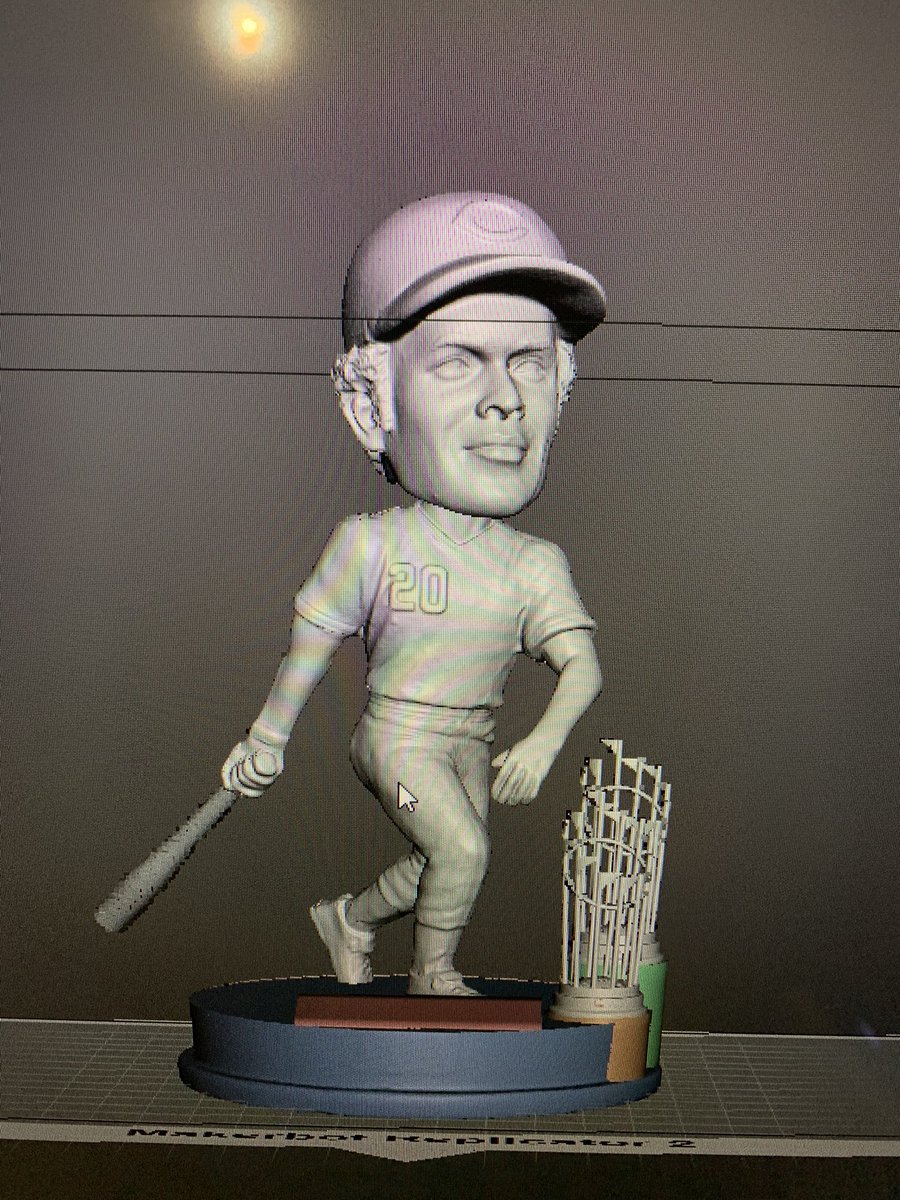 RVA_Bobbles's tweet photo. Daydreaming on a massive Big Red Machine project!? 9 total pieces, 10” tall w/ WS trophies! @AGPBobbleheads @UncleJessy4Real @SniperBobble @BobbleDeNiro @baseballinpix @RedsMuseum @CSASHOWS @PeteRose_14 @JohnnyBench_5 #bobblehead #bobbleaddict #custombobble #bigredmachine https://t.co/xPRiFO4w1z