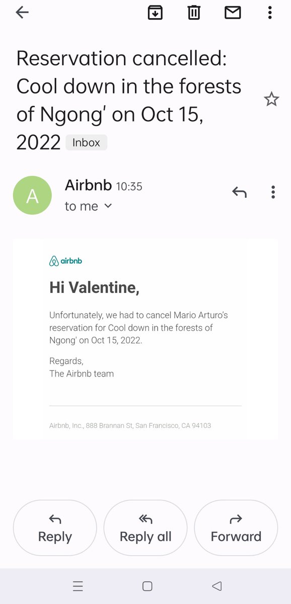 Mali_Safiii's tweet photo. @AirbnbHelp Hey guys, to say that I am gutted is an understatement. Just came back home from an experience I had with 4 guests today only to check my email and find that I had 8 more bookings in the morning for tomorrow that you guys later cancelled. Now my account is locked. https://t.co/J6oahy5H1E
