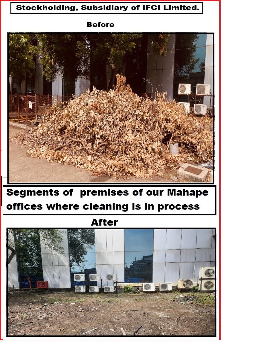 IFCI_LTD's tweet photo. IFCI Group continues the cleanliness drive under #SpecialCampaign2 https://t.co/j8gS0MiHSz