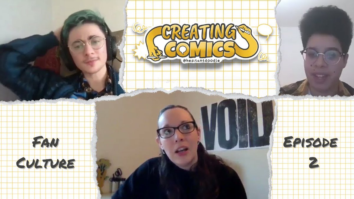 CreatingComics_'s tweet photo. ✴️NEW EPISODE✴️

CCUK Series 2 continues! The Fan Culture Section continues as our 9 speakers discuss reader feedback's influence on their work. Click the link below -- and leave a YT comment for a chance to win a CCUK poster designed by @_robinillo!  

https://t.co/a4e5g70GdY https://t.co/jKTiP66X5s