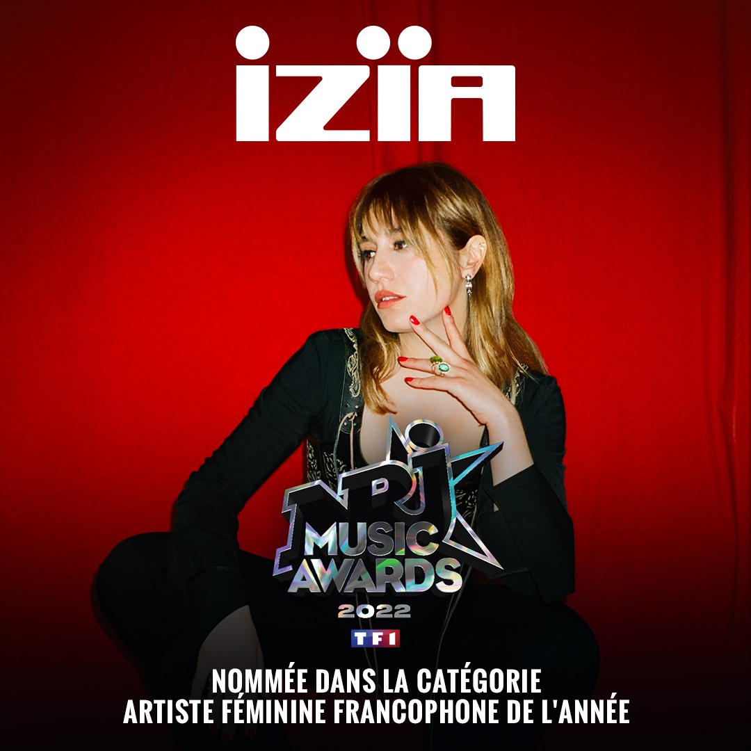 HEEEYYY!!! Je sors de ma torpeur de post pour vous annoncer que je suis nommée au @NRJMusicAwards🤪🫣🤪 Vous pouvez voter pour moi si vous m’aimez d’un amour pur et sincère ou même si vous me trouvez juste sympa ♥️ Allez on va foutre un petit zbeule à Cannes 🚀🔥🚀