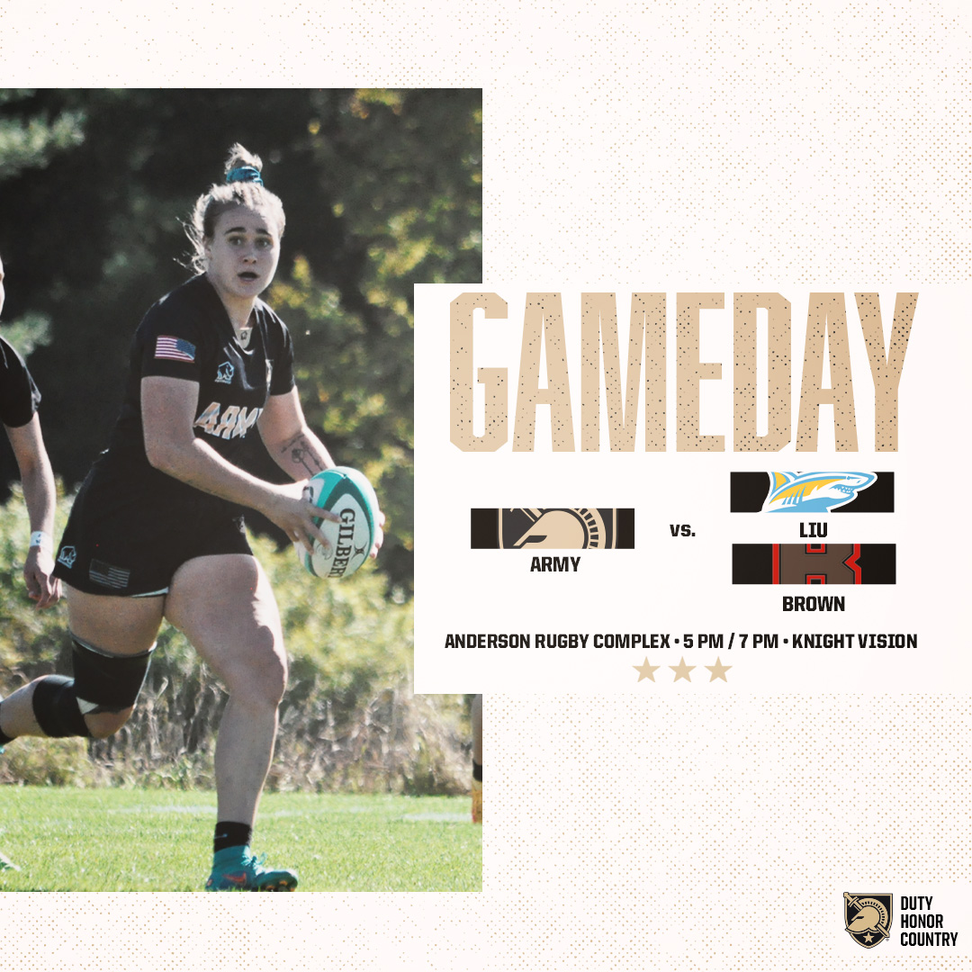 ArmyWP_WRugby's tweet photo. Tonight we play 2️⃣ at Anderson ‼️

🆚 LIU
⏰ 5 PM
📺 https://t.co/cuPL7mNLLQ

🆚 Brown
⏰ 7 PM
📺 https://t.co/ppO4cJHigI

#GoArmy https://t.co/z9NPx1zvDi