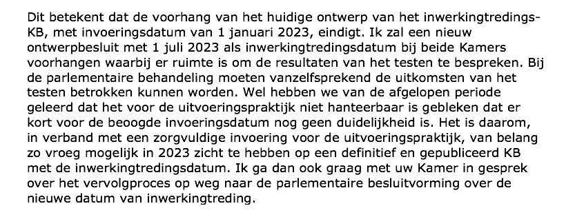 JanLoogman's tweet photo. Omgevingswet uitgesteld tot in ieder geval 1-7-2023 https://t.co/DvSMSPaZGW