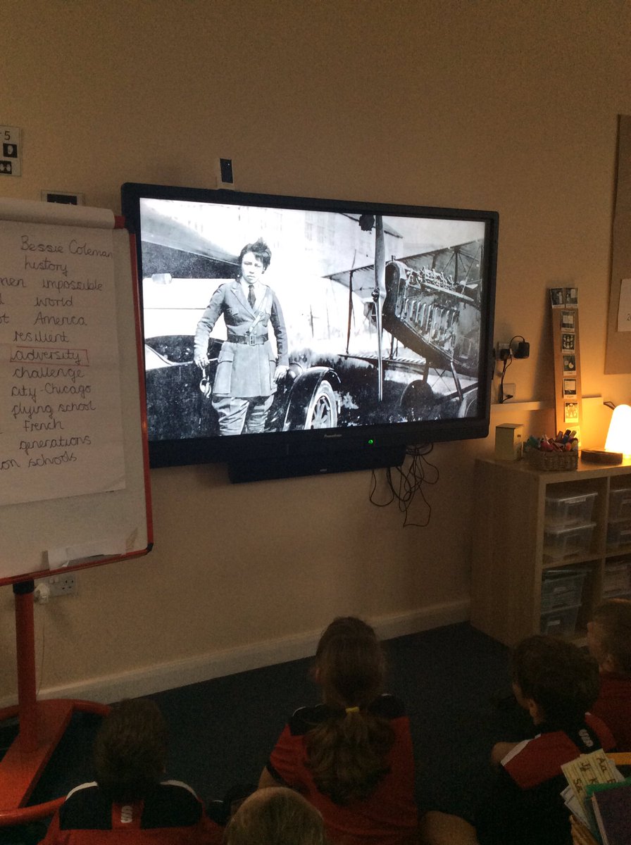 CuddingtonPri's tweet photo. Tawny Owls have enjoyed learning about Bessie Coleman as part of their Black History project. They have been hearing all about her story and how she faced every element of adversity before becoming an inspiration as the first black pilot #cuddingtonpd #queenbess https://t.co/6eY9cXm21C