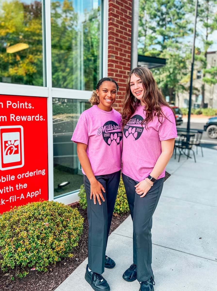The MHS Bright Out Game is ONE week away! Grab a purple bright out shirt for $10 to wear to the game on October 21st. Stop by the CFA Tent at the game wearing your 2022-23 bright out shirt for a free surprise Chick-fil-A item 🎉 <a href="/millbrookevents/">Millbrook Events</a> <a href="/MHSManiac/">Millbrook Maniacs</a>