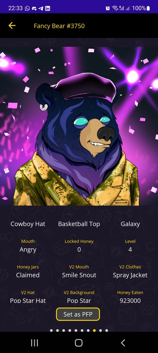 GregDustcloud's tweet photo. @FancyBearsMeta Wen #fancypass!
Oh, wait--
It's out on Android right now:
https://t.co/t0jehpfDxa
iOS users, be as patient as I am with Apple's review board ;) Soon!
WAGMI, y'all!
#bearwithme https://t.co/IWyE0R3RsI