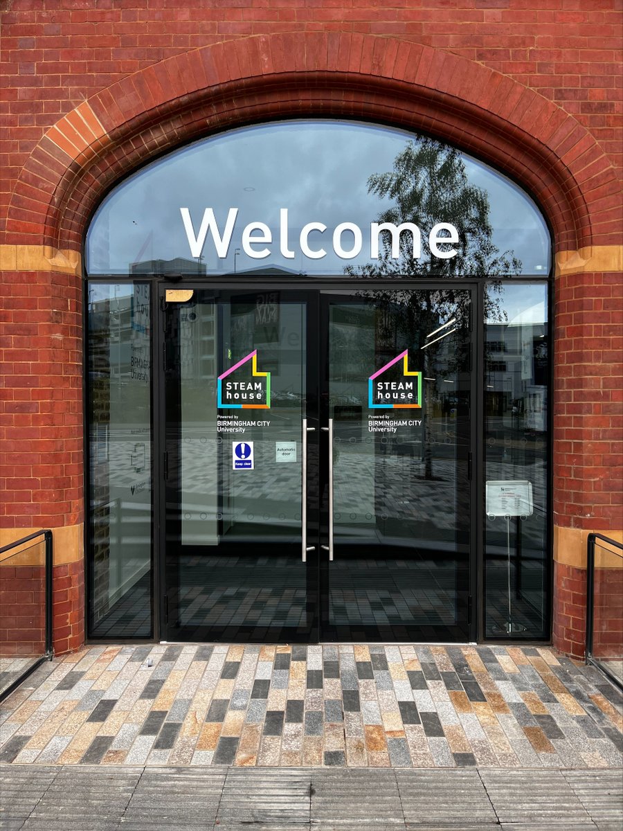 STEAMhouseUK's tweet photo. Our doors are officially open - have you come and looked around yet?
We've got our amazing International STEAM conference coming this way on the 18-20 October, or feel free to book a tour of the space!
#STEAM #STEM #WeAreSTEAMhouse #DreamSTEAM #Business #Birmingham https://t.co/NnzjfXFRm1