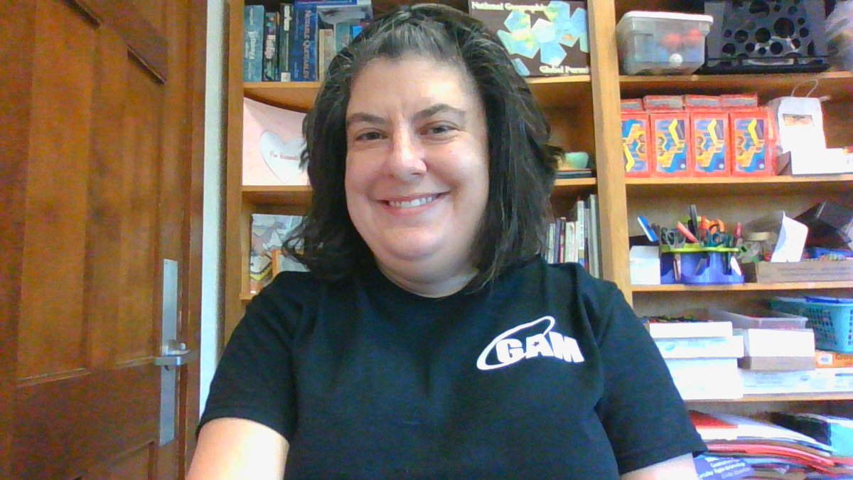 MSki81's tweet photo. I'm ready for #GAM22! I've got my GAM wear, my device, my log in for Sched.  I may have also gotten a sneak peek at @cat3y keynote presentation and I can assure you -- you're in for a fabulous morning.  Let's go, @GAMgifted! https://t.co/t1Ub6edIbo