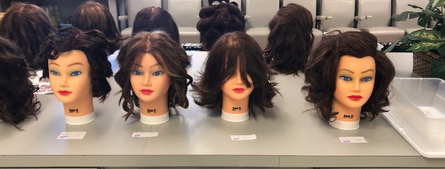 MaryFinley13's tweet photo. An excellent history project in @cherirock54  Cosmetology class! Students had to recreate hairstyles from various decades. #CTEWorks @mcscte https://t.co/0R2e5E1QdK