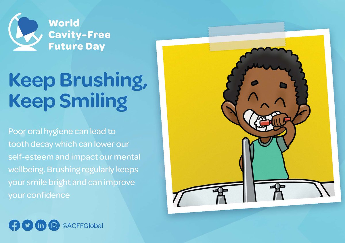 theCDHA's tweet photo. Today is World Cavity-Free Future Day—a day to raise greater global awareness of dental caries. RDHs are well-positioned to help clients understand the importance of taking control of their oral health. Share FREE WCFFDay postcards at https://t.co/f7maa6cQ1h #WCFFDay https://t.co/tBYIYqKF0W