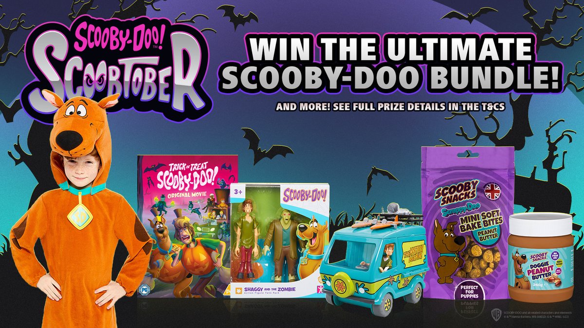 To celebrate Scoobtober, we're giving you the chance to win a bundle packed full of new and classic #ScoobyDoo titles. 

Retweet and follow for the chance to #win! T&amp;Cs: bit.ly/3yykwyK