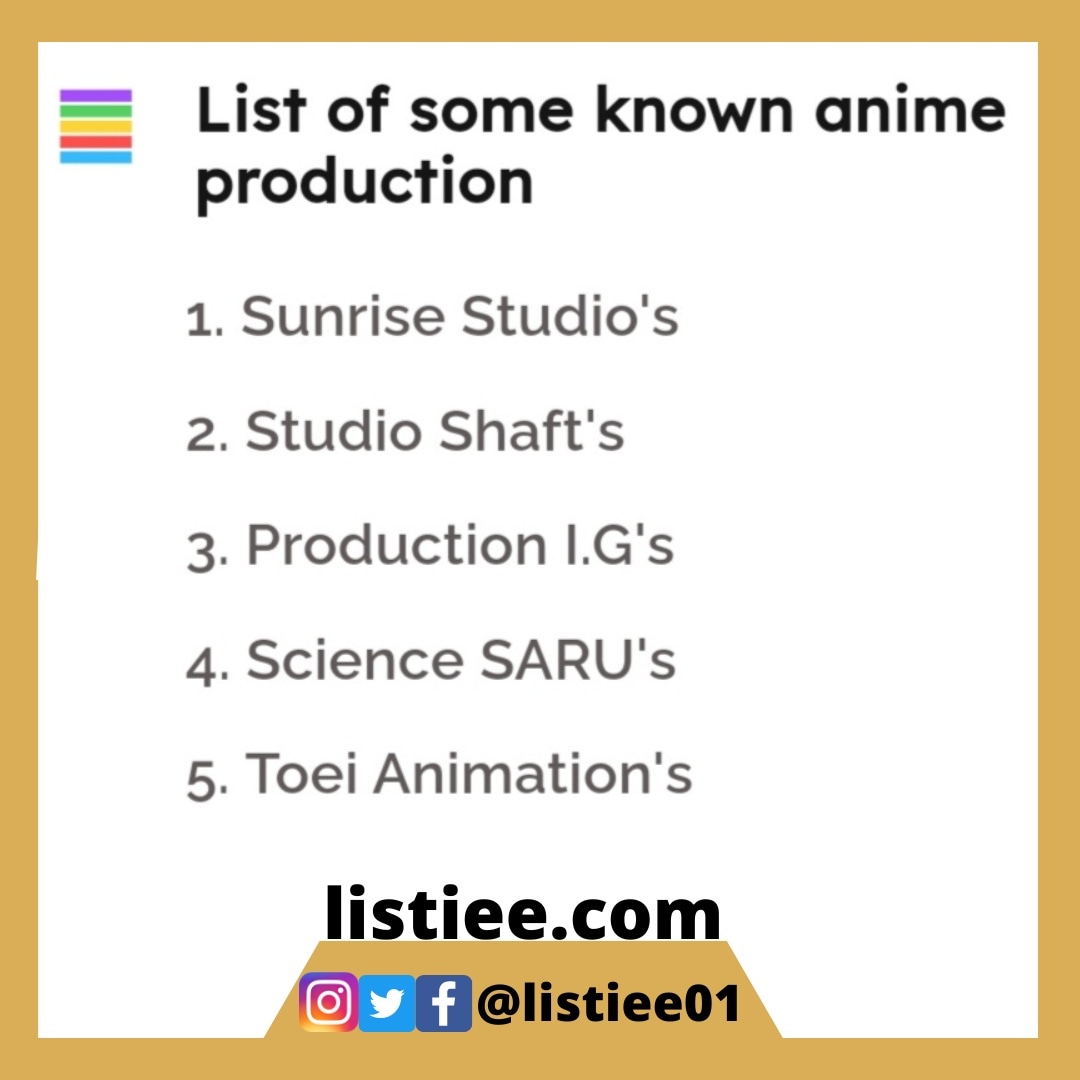 Listiee01's tweet photo. Anime has found a place in many people's watchlists worldwide. It surpasses viewers' expectations of visual storytelling, breaking free from stereotypical styles.
https://t.co/yuVsq8yNeS
#anime #production #studio #fan #sunrisestudio #studioshaft #productionig  #toeianimation https://t.co/W7Ij0U9WKL