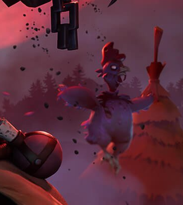 HYPEX's tweet photo. The Jumpscare Zombie Chicken that i leaked last month can be seen in the latest loading screen! https://t.co/OCTO9wEqWX