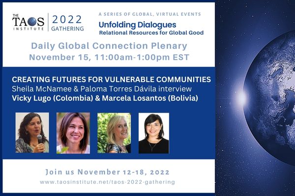 taosinstitute's tweet photo. Join us next month for the Taos Institute 2022 Gathering! The full program is available here: https://t.co/v8s6zPK3Pc https://t.co/I4Q63ySKNU