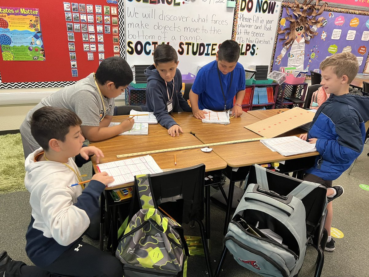 FlyElementary's tweet image. Investigating Force &amp;amp; Motion in Ms. White’s Classroom @MemreyECISD @FlyElementary @ECISDScience @Jaclyn_Teaches