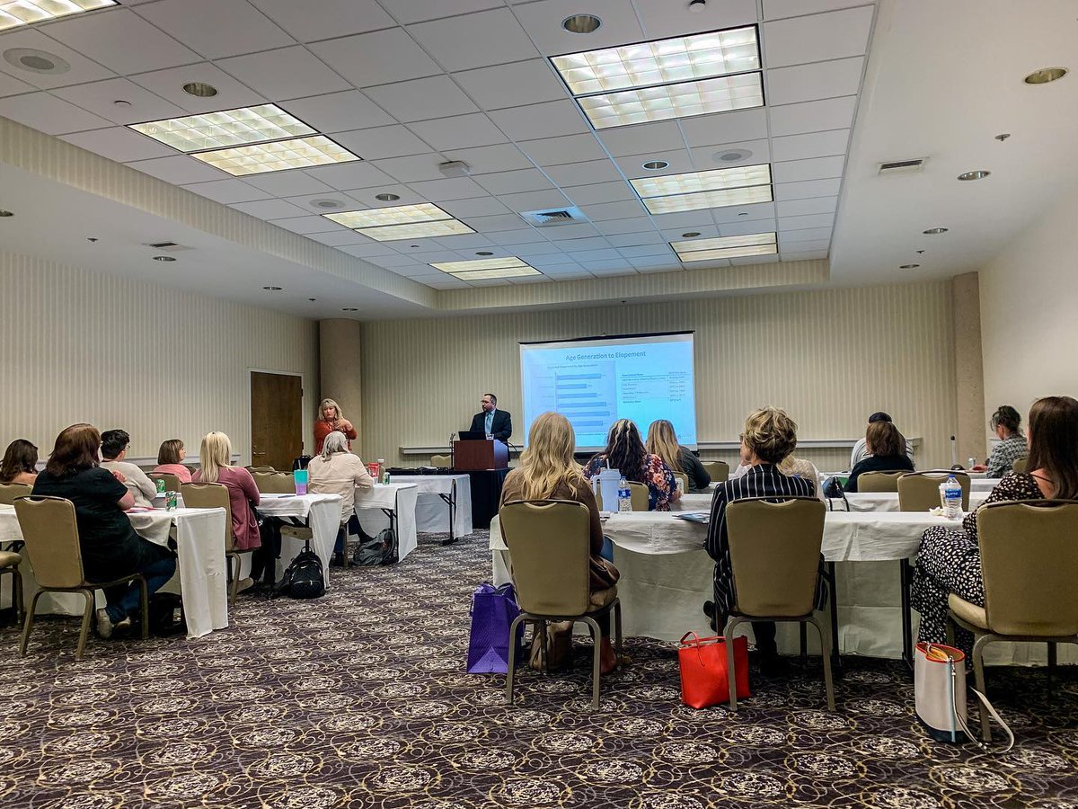 MediSked's tweet photo. Another successful @InterHab conference presentation in the books! Thanks to Sherry Arbuckle from @SedgwickCounty Government for joining us to present on Using Data to Improve Social Determinants of Health! 
#sdoh #powerup #powerupconference #interhab https://t.co/JMAXRw9I3Y