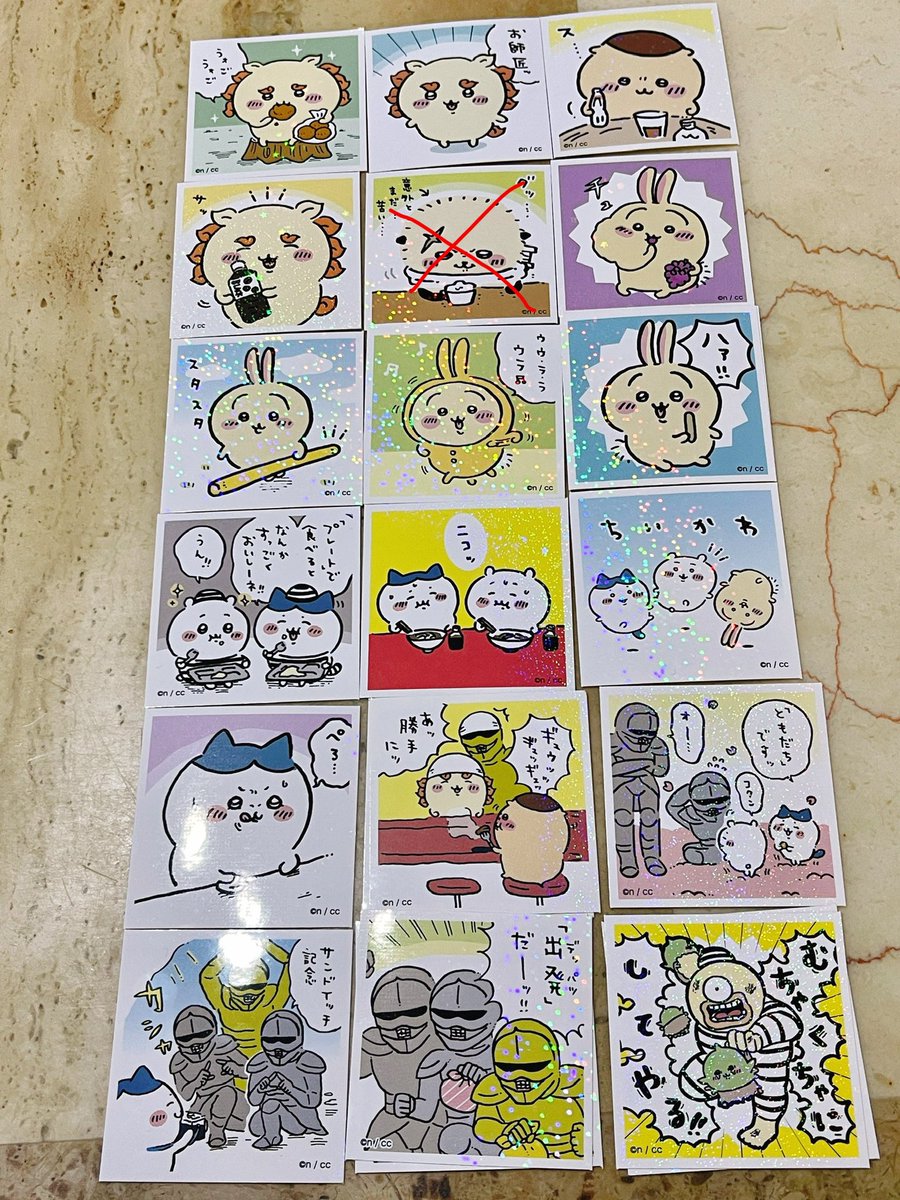 Decakawaii's tweet photo. #치이카와씰스티커2교환 합니다!
완쪽:있는것 
오른쪽 빨간 동그라미:교환/구하는 씰
오른쪽 사진 표시한건 너무심한 플미만 아니면 구매도 해요! 가격 제시해 주세요!🥰🙏🏻 https://t.co/9GmHC4X4O8