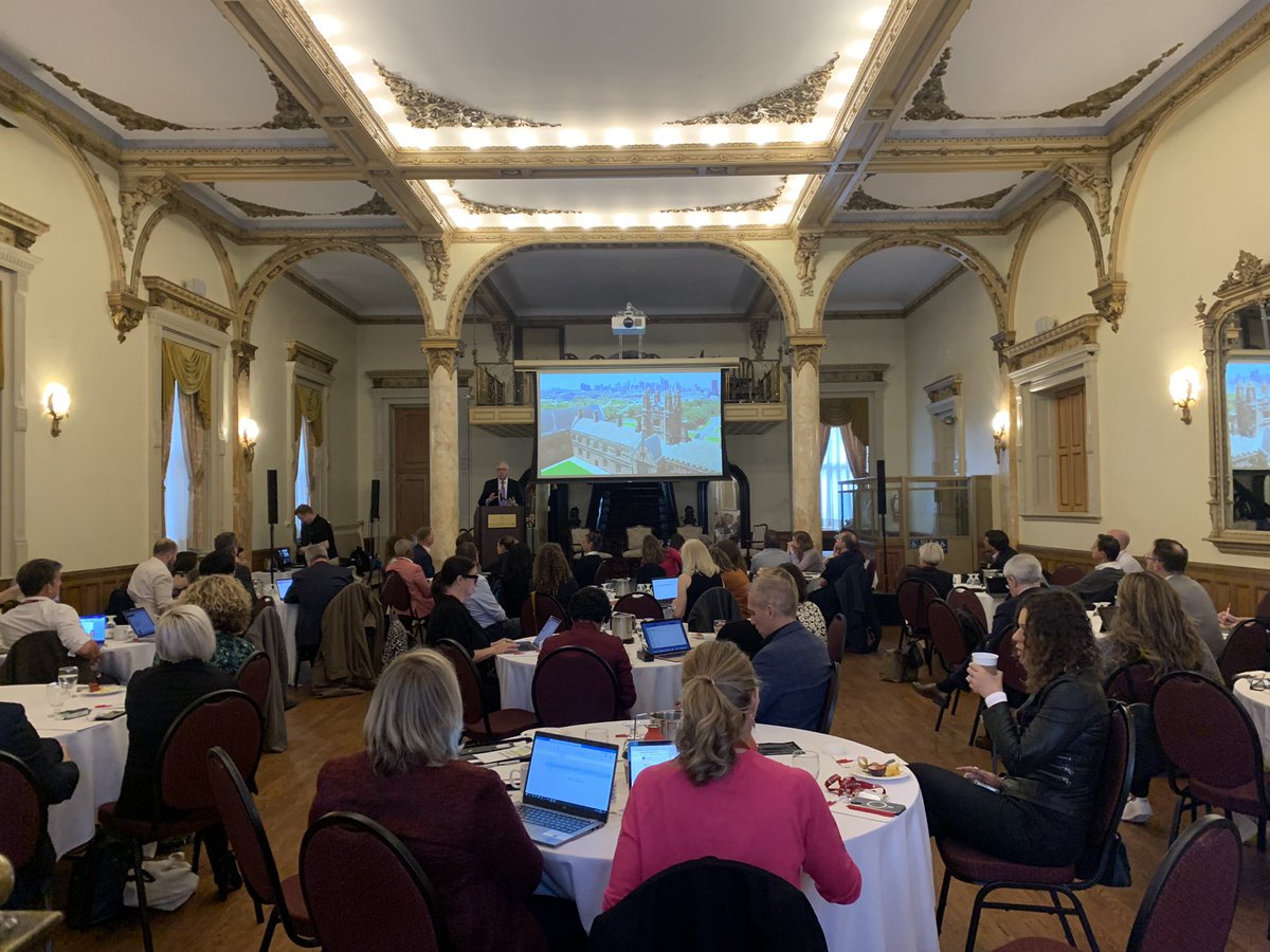 Phil_Baty's tweet photo. Hearing from @Sydney_Uni president Mark Scott at #w100conference at @mcgillu | @World_100 https://t.co/OxIrZeNvcT