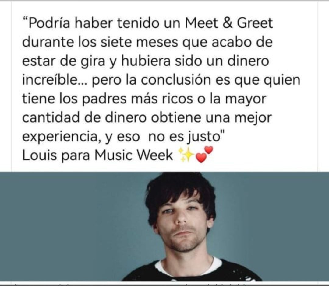 bursin_keke's tweet photo. Por estas cosas eres la persona que más quiero y te adoro siempre pensando en tus fans, por eso tienes al fandom más poderoso del 🌍🌎🌏 que siempre está ahí por ti te lo mereces #LouisTomlinson #OutOfMySystem #FaithInTheFuture #ProudofLouis #TeAmoLouis https://t.co/TjvyPyas3J