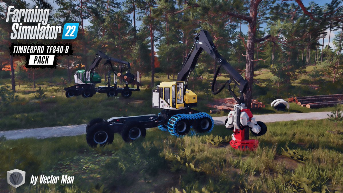 vmModding's tweet photo. Soon!
Doesn't that fit perfectly with the upcoming Platinum Expansion? The TIMBERPRO TF840-B Pack (Release Date follows)
@farmingsim @DjGoHam2 #farmingsimulator #fs22 #fs22mods #logging #timberpro #logmax #hultdins https://t.co/oqgUDPACKR