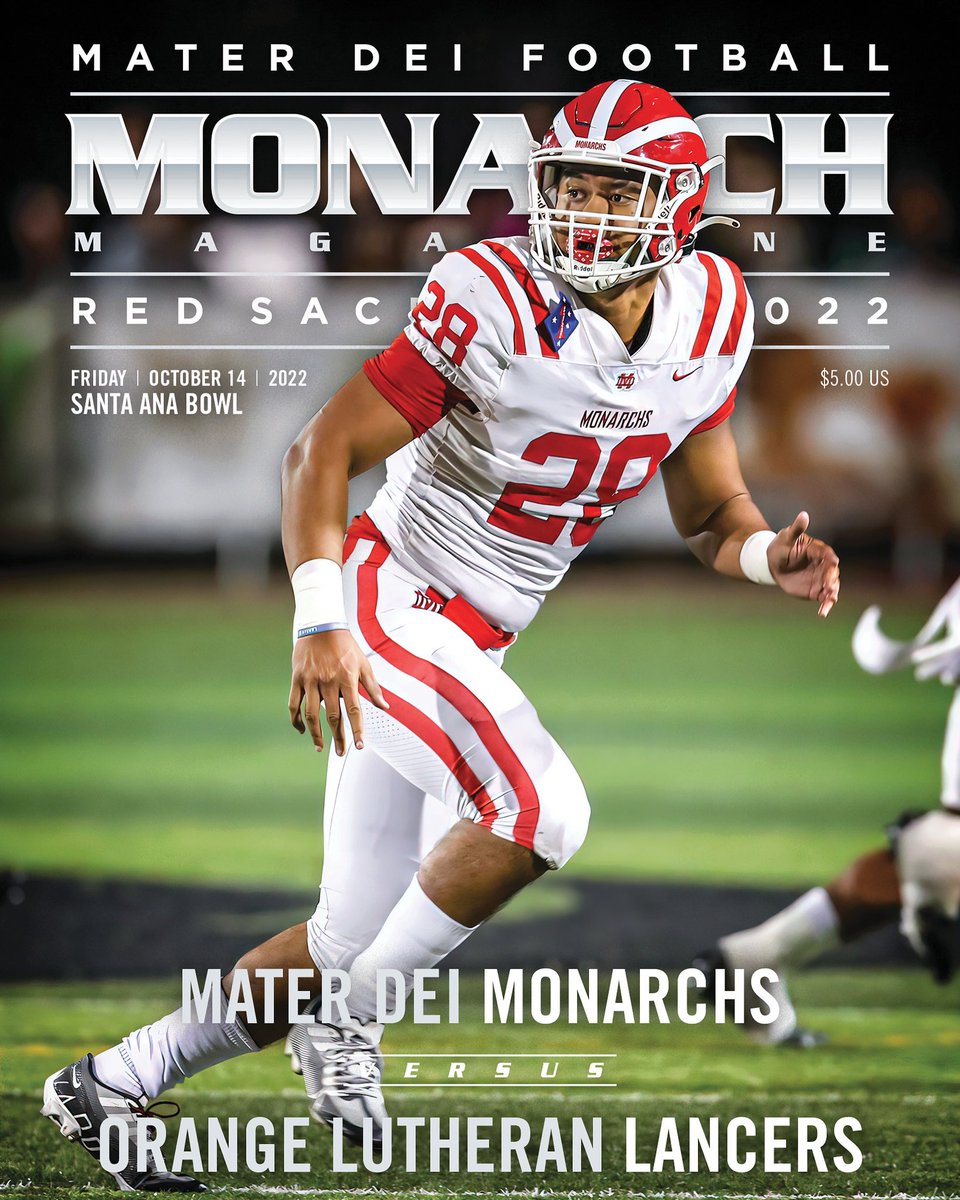 Mater Dei Football (@mdfootball) on Twitter photo Homecoming Gameday‼️ See you at The Bowl, Monarch Nation 🏟 
⌚️ 7 PM
🎟: gofan.co/app/events/624…
Follow <a href="/MDFootball/">Mater Dei Football</a> on Twitter for live updates throughout the game. 
Go #Monarchs! 
\|/ Homecoming Gameday‼️ See you at The Bowl, Monarch Nation 🏟 
⌚️ 7 PM
🎟: gofan.co/app/events/624…
Follow <a href="/MDFootball/">Mater Dei Football</a> on Twitter for live updates throughout the game. 
Go #Monarchs! 
\|/