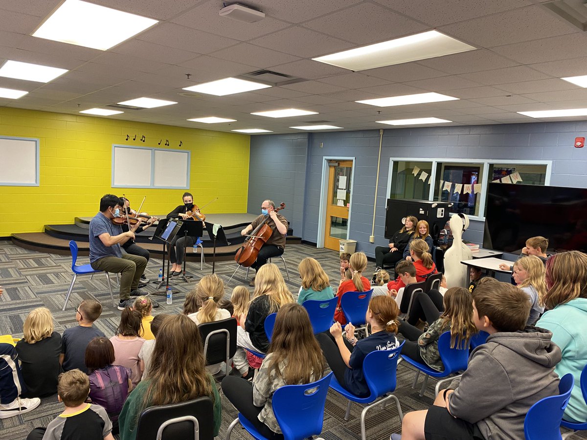 Amazing performance this morning by <a href="/VeronaQuartet/">Verona Quartet</a>! Thank you so much <a href="/lampns/">LunenburgAcadMusic</a> <a href="/SSRCE_NS/">South Shore Regional Centre for Education</a>