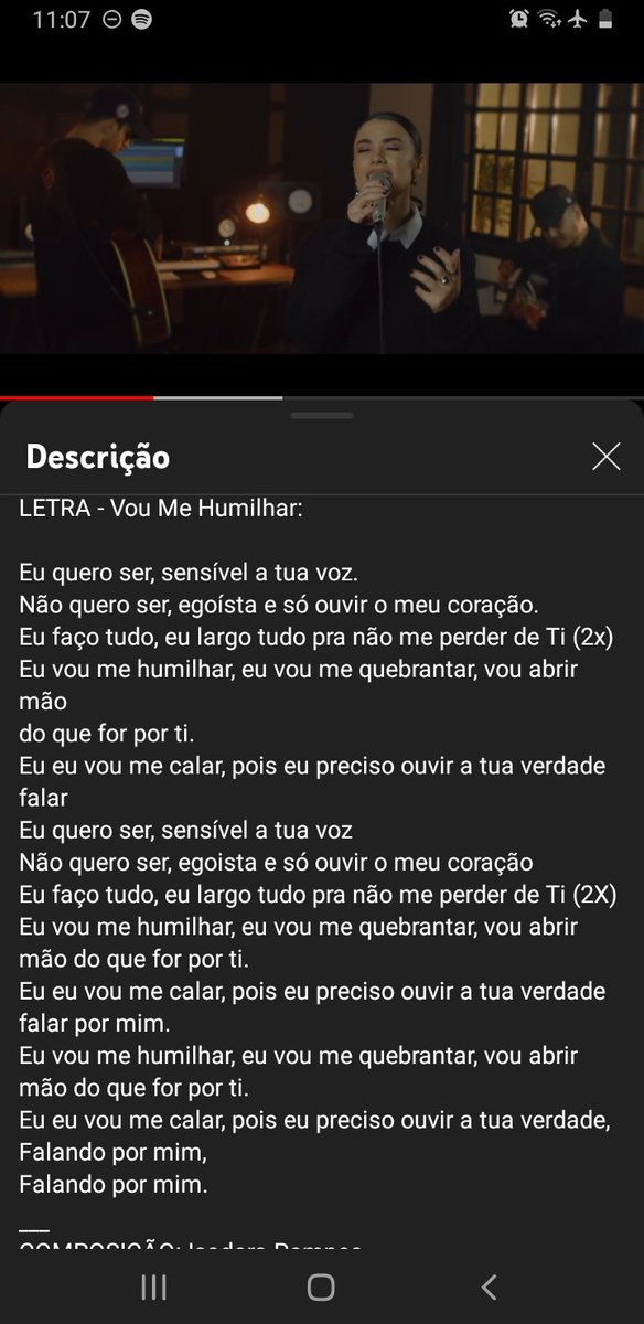 Centraldaisa1's tweet photo. Saiu galera "vou me humilhar" Isadora Pompeo no YouTube corre lá assistir, curte, compatilhem e manda para todos mundo,que você seja edificado pela presença de Deus , que você seja sensível a voz de Deus.
Você é amado
Lint na nossa bio 
Att, centraldaisa.🤍🕊️ https://t.co/qHZFYTlSMF