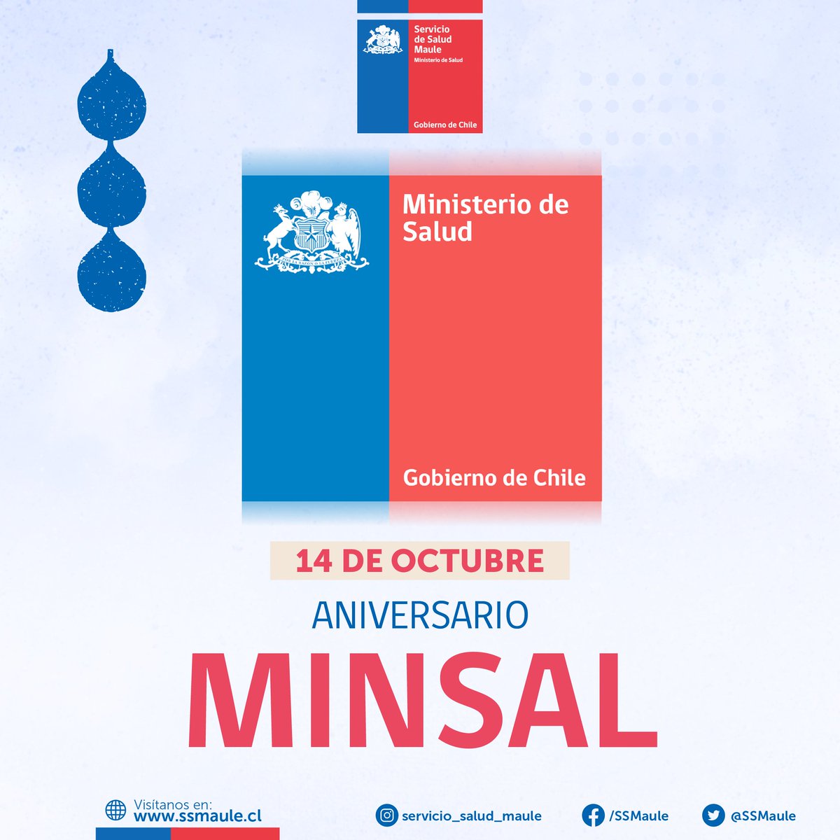 SSMaule's tweet photo. El MINSAL fue creado por Decreto con Fuerza de Ley N°25 de 1959, con la responsabilidad de realizar actividades de programación, control y coordinación en materia de salubridad. Aunque, desde mucho antes varias instituciones tuvieron la tarea de velar por la salud de los chilenos https://t.co/WlcdPi2TgQ