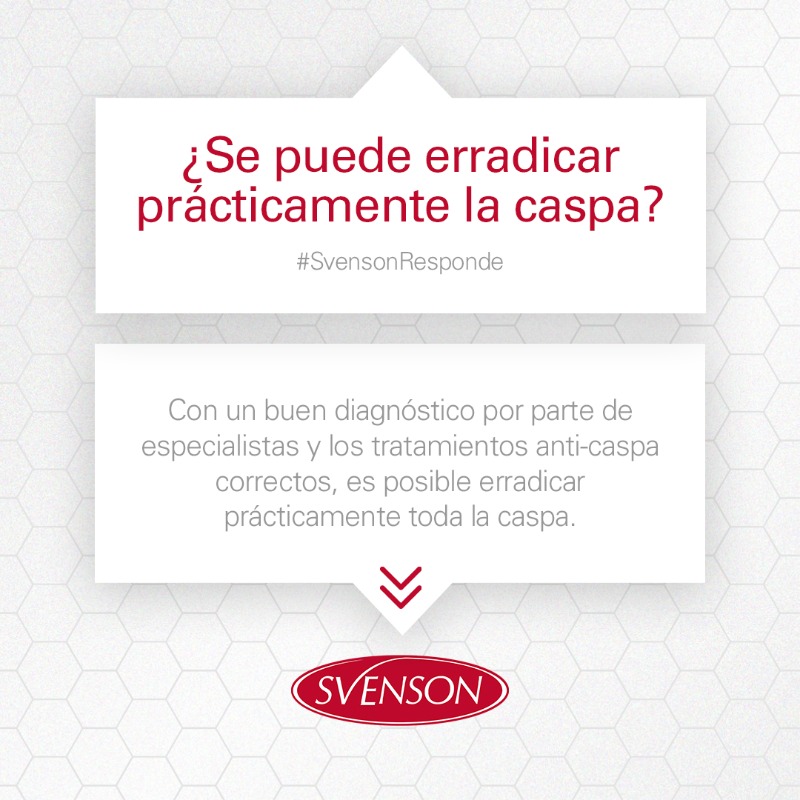 svensones's tweet photo. ¿Es posible eliminar prácticamente por completo la #caspa? 🤔 Con un correcto tratamiento es posible ✅ En este #SvensonResponde os informamos más 😉

Más info aquí 👉 https://t.co/Uv5ZzzwIkJ