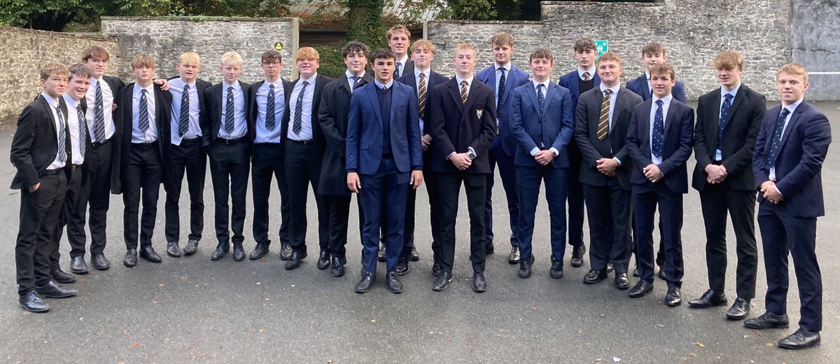 MrLeeBirkett's tweet photo. This is the BIG one. @BlackrockColl 🇮🇪 V @TheBrownSSFC 🏴 thanks to @NextGenXV for the motivational words which sum up the historical contest beautifully. #HelloDublin @SaleSharksAcad @FalconsRugby @EnglandRugby @IRFURugby 🤎#RugbyFamily https://t.co/r3AvKWF9Gz