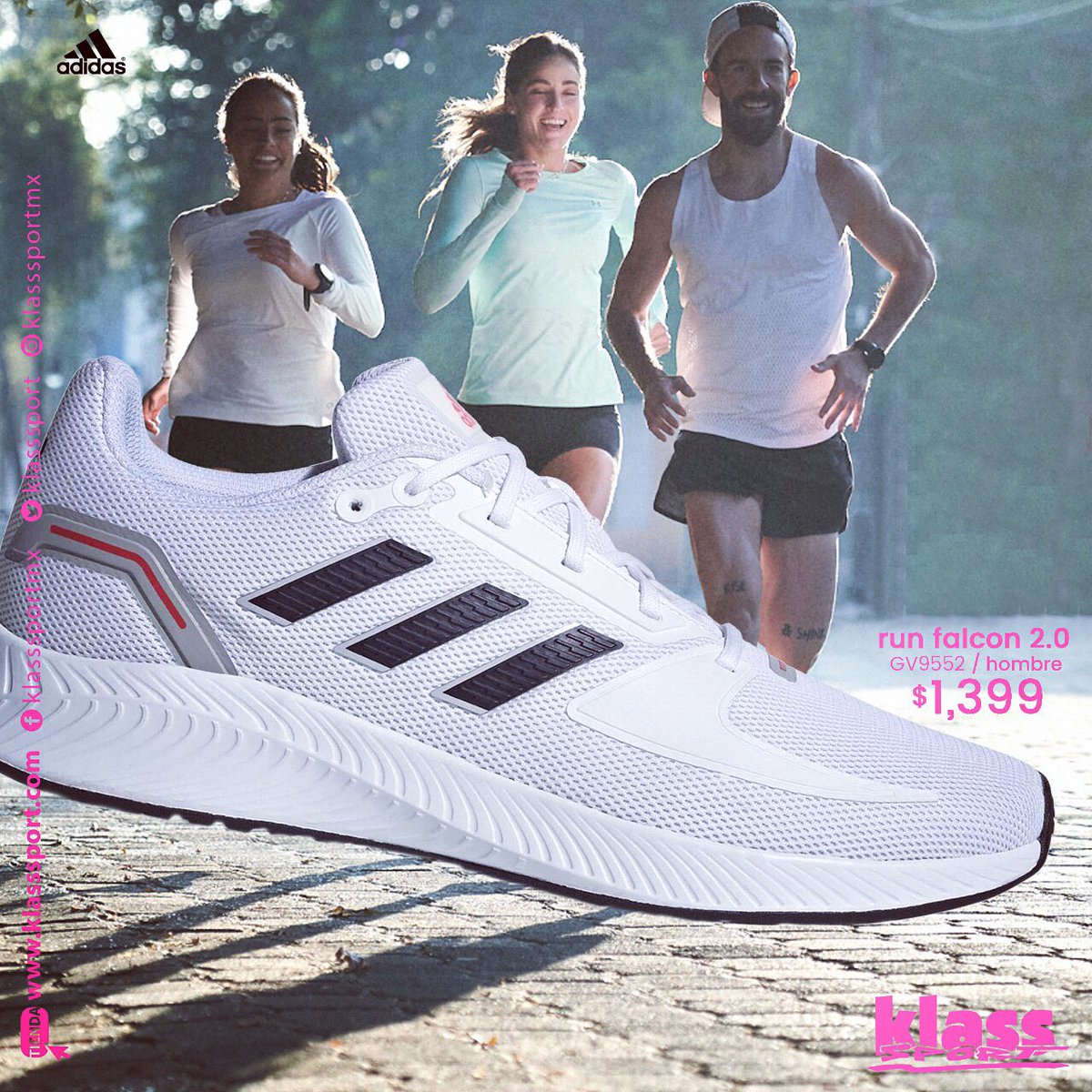 KlassSport's tweet photo. es #viernes de recorrer la ciudad con la comodidad & amortiguación de las nuevas #runfalcon 👟🏃🏻💫 #adidas #running #training #gym #fitlife #sneakers #feliz #dia #octubrerosa 🆚
📲compra online: https://t.co/nJSaabDgZr
💬833 2433930 https://t.co/TxUry7q8JO