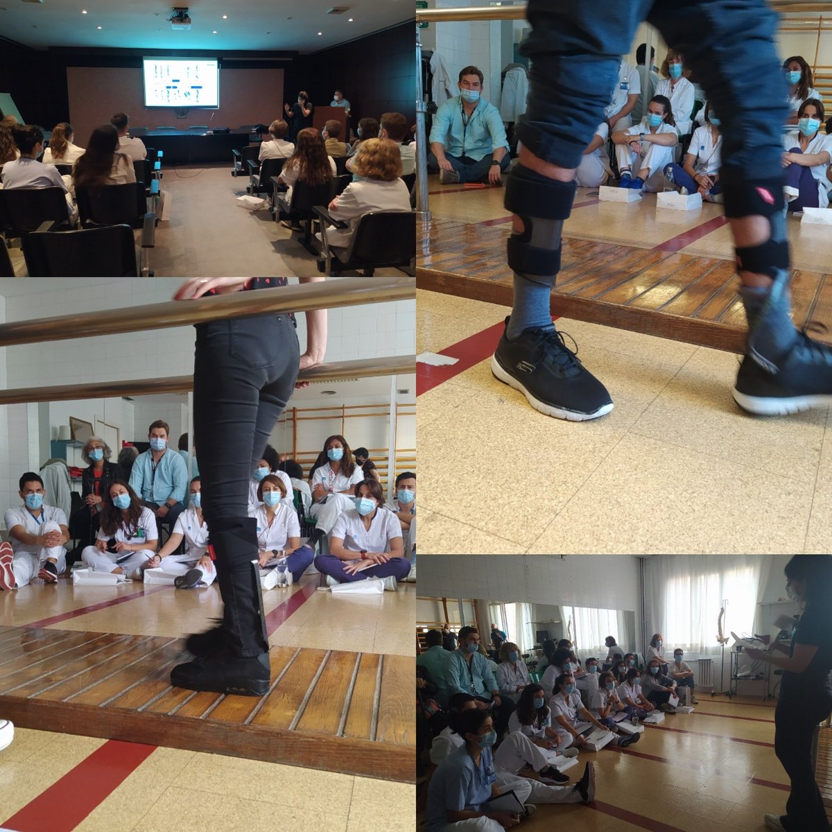 AnnaGuillenS's tweet photo. Jornada de formació en Neuro-Ortopèdia a @mar_rehab  amb el suport de @ottobockes  i @grausoler_ortopedias i l'imprescindible col·laboració dels nostres pacients @hospitaldelmar . Nous materials i conceptes biomecànics. Gràcies a tots. https://t.co/7hWQPARwvh