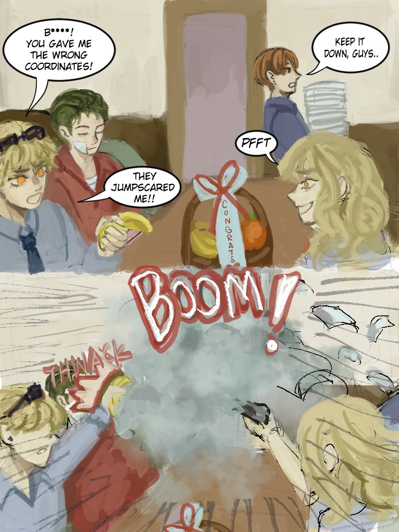 kooriko27's tweet photo. this is my part of an art trade with @wakaomie where their oc (lin) meets mine!! please check them out !! they got such great art istg

doodle comic 3/5 
#kaoracters #oc #originalcharacters #comic https://t.co/MT5rOVIDfd