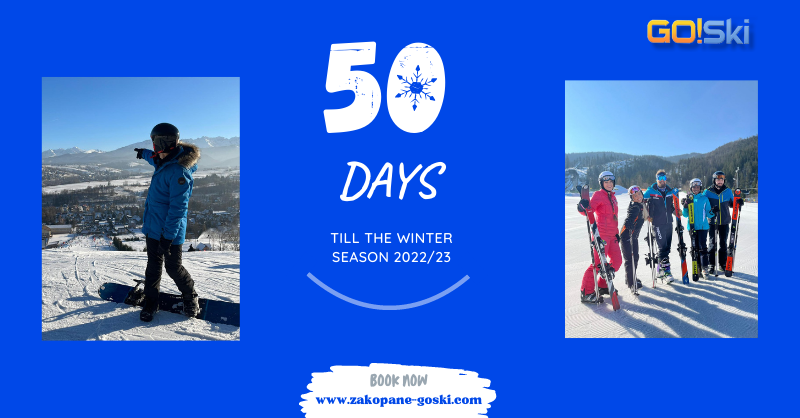 GOSkiZakopane's tweet photo. ❄❄5️⃣0️⃣❄❄ days left.
https://t.co/ghYAvovg52
#Ski #zakopane #skiholiday #skiingZakopane #skipoland #skilessons #skirental #wypożyczalnianart #lekcjenarciarskie #skiclothes #winterclothes #clothingrental #serwisnarciarski #skiservice https://t.co/EHukcbk6dq