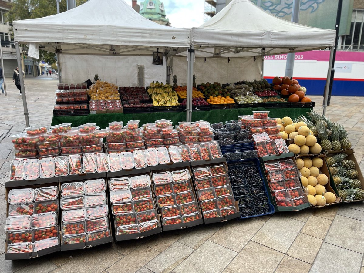 “We’re not market traders we are artists. Look at that display.”

Daddy Coyle