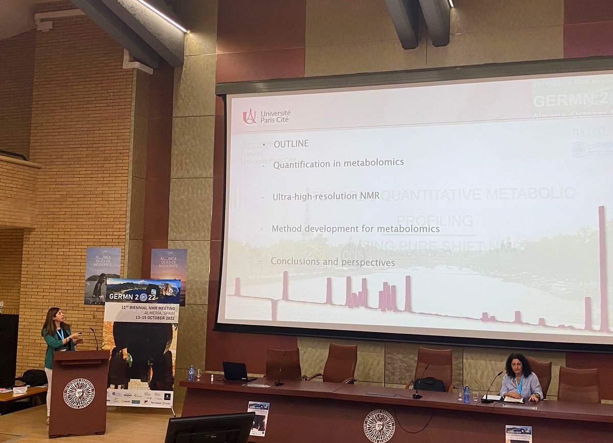 CovaLucas's tweet photo. Very grateful to have shown our latest results from the NMR team in #LCBPT @univ_paris_cite in front of this audience #GERMN2022 @germn_rseq
cc @_Nicolas_Giraud @GildasBertho @__XiChen
#PureShift #Metabolomics #qNMR https://t.co/qDML6tSLq1
