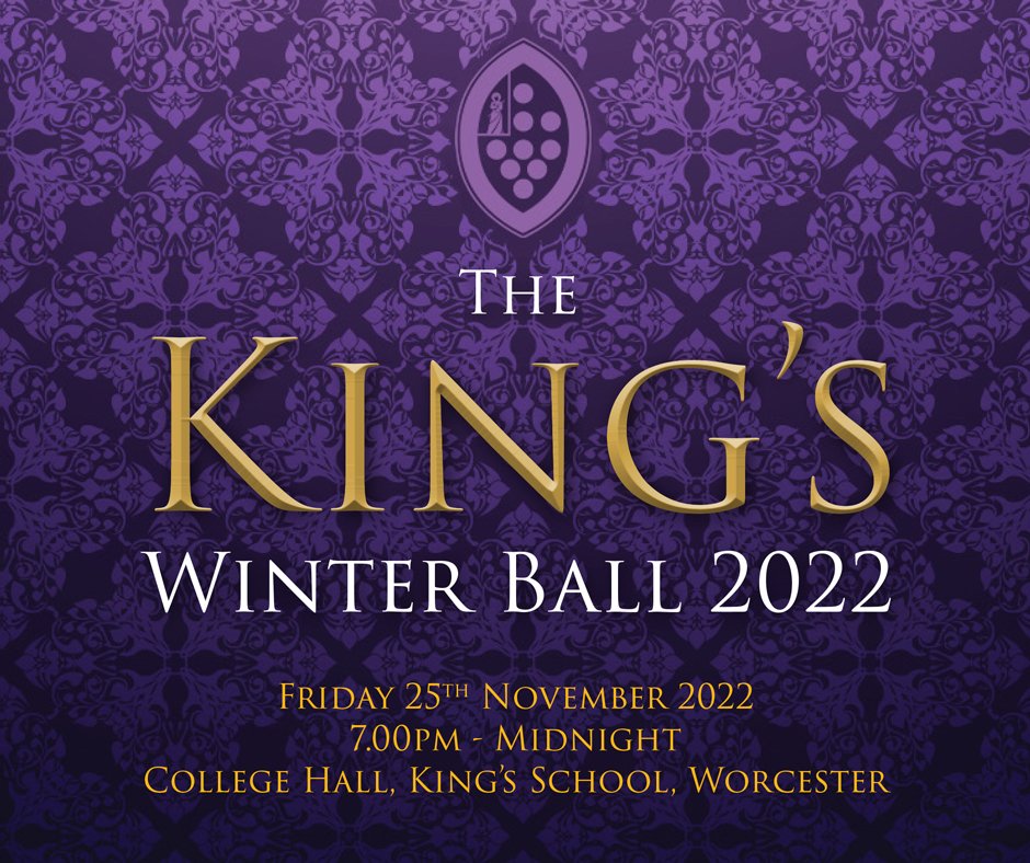 KSWPSG's tweet photo. Tickets are now on sale to all Senior King's School Worcester parents. To book your tickets, priced at £85 per person please complete our online booking form which has been emailed via school comms
@KSWPSG 
@KingsWorcester https://t.co/Q1aZg5GVge