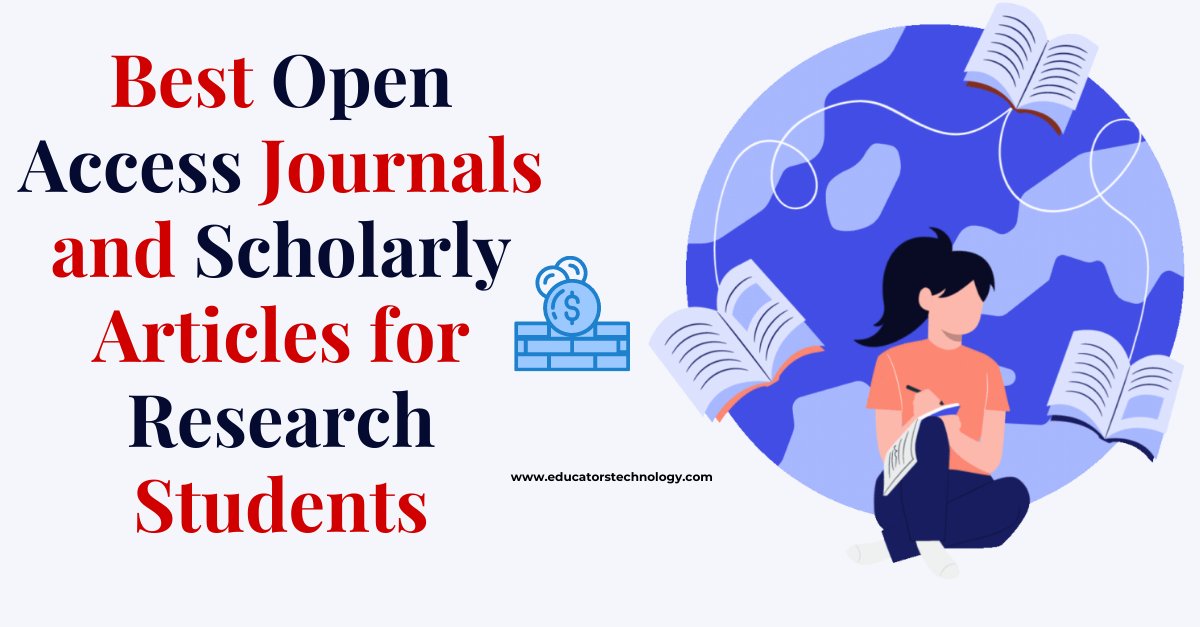Med Kharbach, PhD on Twitter "Best Open Access Journals and Scholarly