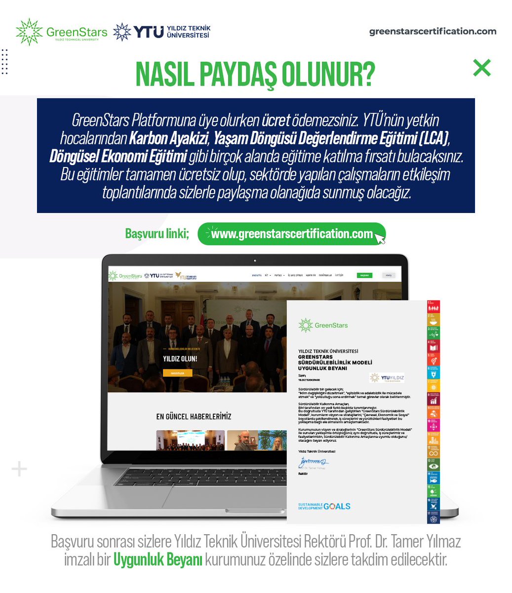 greenstarscert's tweet photo. Nasıl Paydaş Olunur?

İnternet adresimizi ziyaret ederek "Başvur" linkine tıklayarak başvuru formunu doldurmanız yeterli.

Başvuru linki https://t.co/UUCDgpRTq3🔗 https://t.co/zmBH2k2YkP