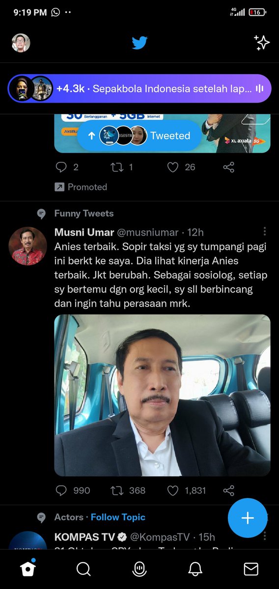 qibunk's tweet photo. @musniumar Ini sama twitternya dimasukin kategori funny tweets, pak https://t.co/PoBoV6O2P6