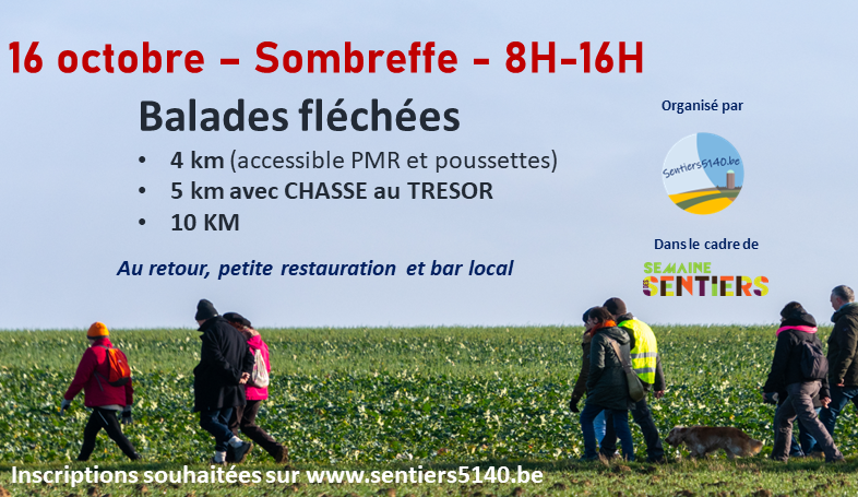 Balades flechées à Sombreffe dlvr.it/Sb4l1d