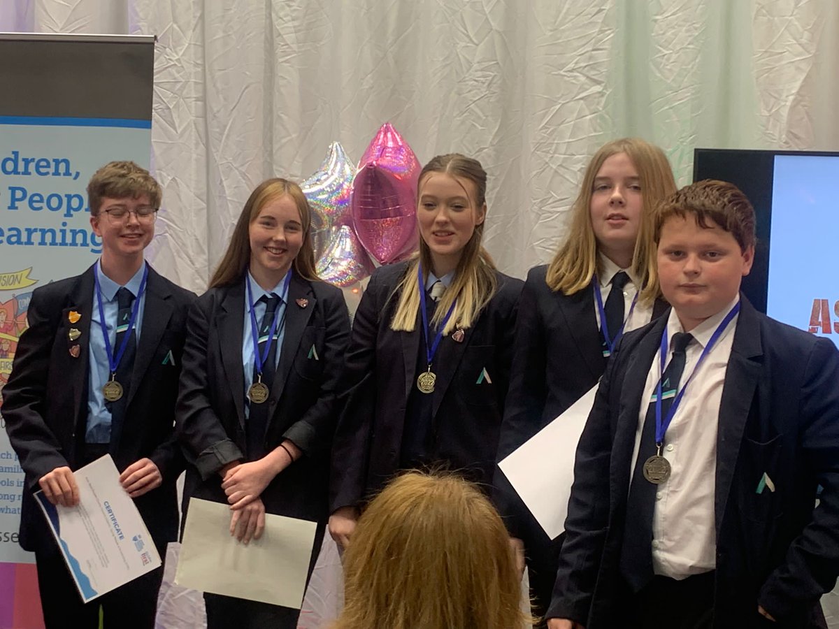 HeadteacherTAS's tweet photo. A huge well done to Noah Bayliss-Wells, Rebekah Webb, Francky Yeardley, Gerard Lohan and Archie Melhuish for representing our school and young people across the area at the West Sussex Children and Young People Conference. You are all super stars! https://t.co/gokp7gv0th