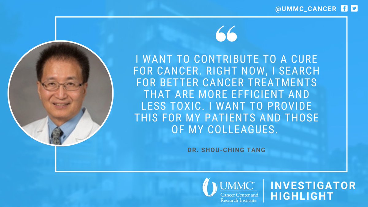 UMMC_Cancer's tweet photo. #CCRIHighlight Meet Dr. Shou-Ching Tang, a CCRI researcher and leader in its clinical trials programs. Tang, professor of medicine, is on the CCRI Interdisciplinary Breast Cancer Care team and leads the CCRI Phase 1 clinical trials program. Learn more: https://t.co/owmpGq58HQ. https://t.co/unYPpreWdj