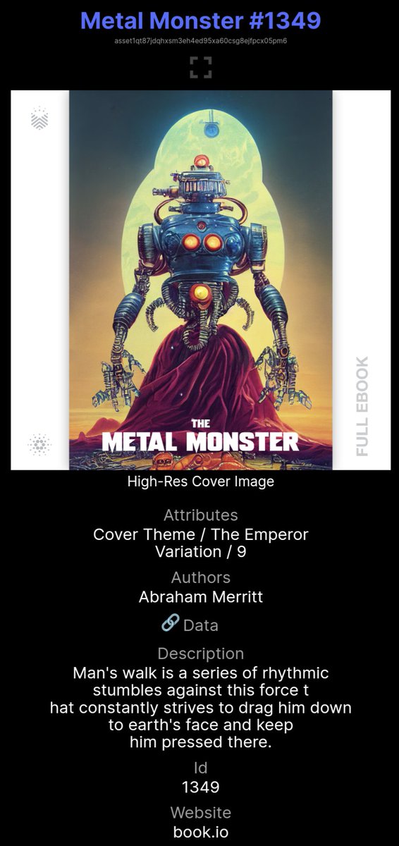 🚨NFTs WEEKEND GIVEAWAY🚨

2 WINNERS

🏆A3C NFT Trophy*
or
📖Metal Monster <a href="/book_io/">Book.io</a> NFT

Rules:
👥Follow @ShawnA3C &amp; <a href="/book_io/">Book.io</a>
🔁Retweet
🏷️Tag 3

Winners Oct 17, 22

*See 2/2 for A3C Trophy Information 

#NFTGiveaway #GiveawayAlert #cardano #Giveaways #ADA #NFTGiveaways #win $ada